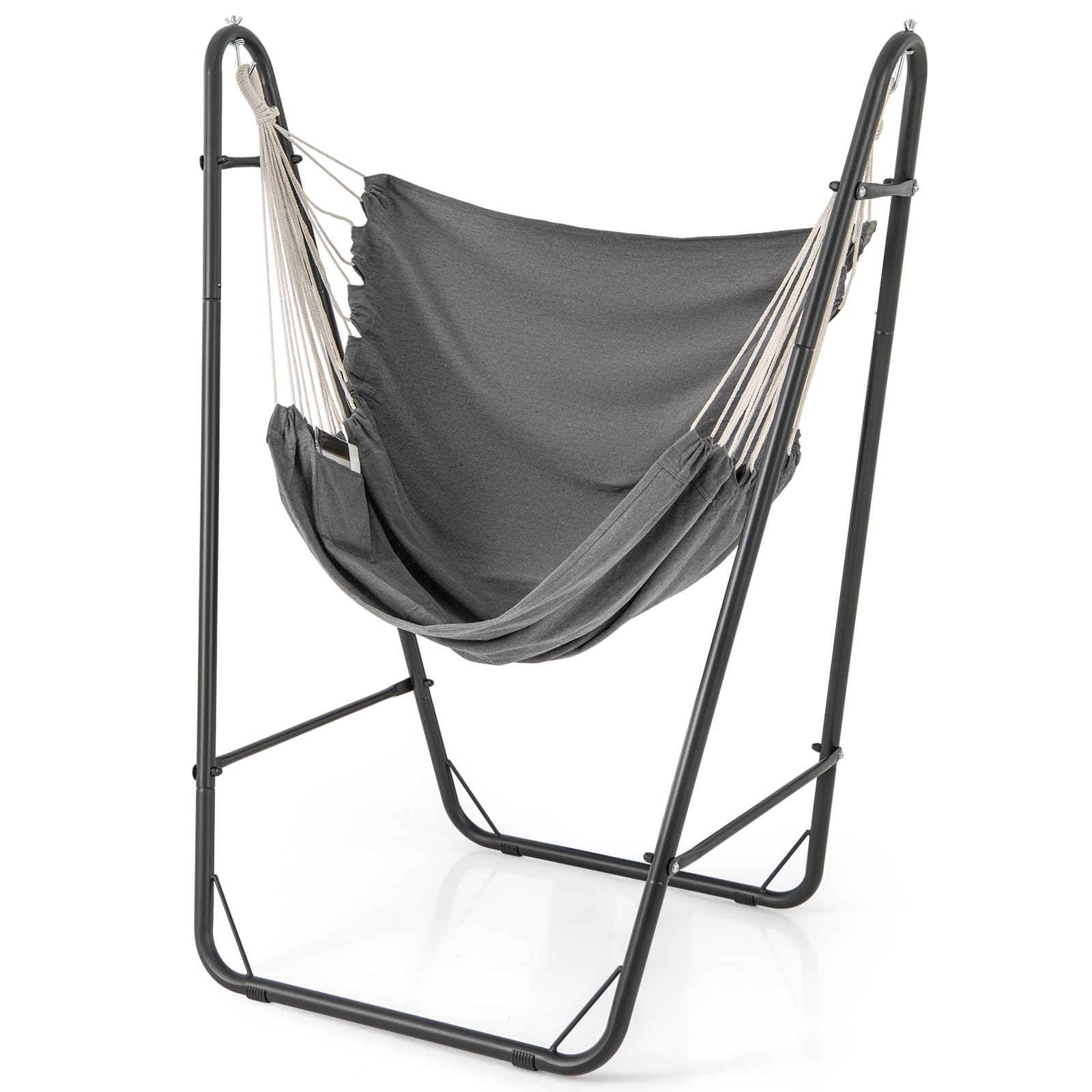 Tangkula Heavy-Duty Hammock Chair with Stand